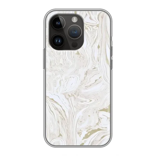 Чехол с рисунком «белый мрамор» для iPhone 14 Pro Чехол с рисунком «белый мрамор» для iPhone 14 Pro