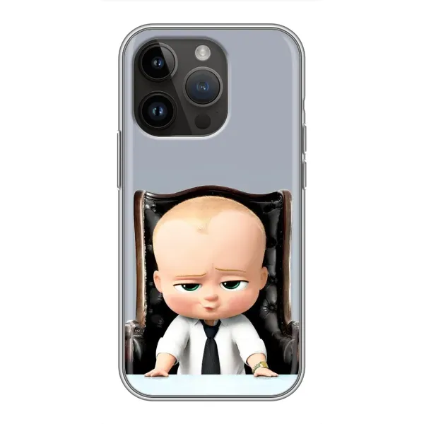 Чехол с рисунком «BOSS» для iPhone 14 Pro