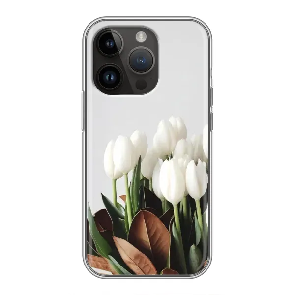Чохол з малюнком «Букет тюльпанів» для iPhone 14 Pro Чохол з малюнком «Букет тюльпанів» для iPhone 14 Pro