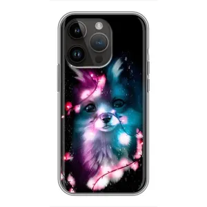 Чохол з Лисичкою для iPhone 14 Pro (Чорна лисиця)