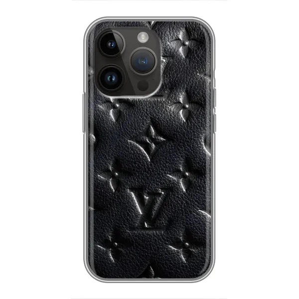 Чехол с рисунком «Черный ЛВ» для iPhone 14 Pro