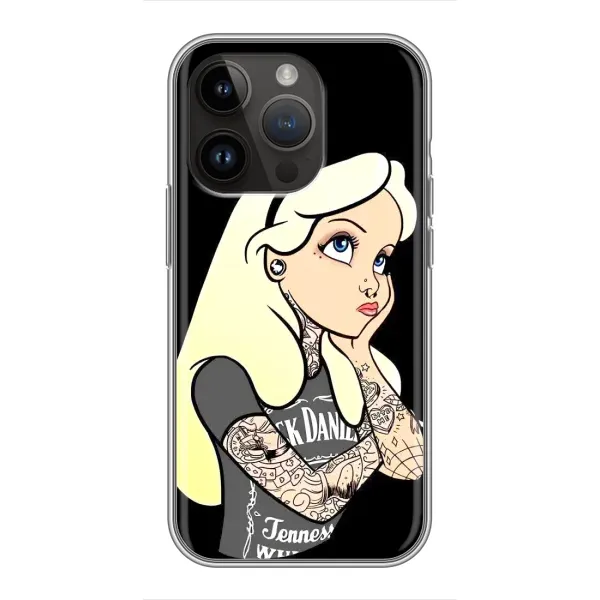 Чохол з малюнком «Дівчина образилася» для iPhone 14 Pro