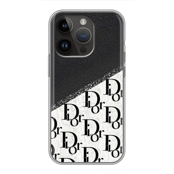 Чехол с рисунком «Диор» для iPhone 14 Pro