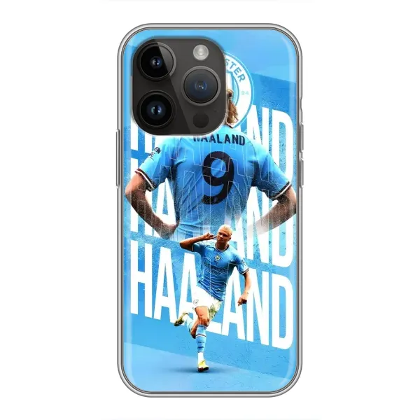 Чехол с рисунком «Erling Haaland» для iPhone 14 Pro