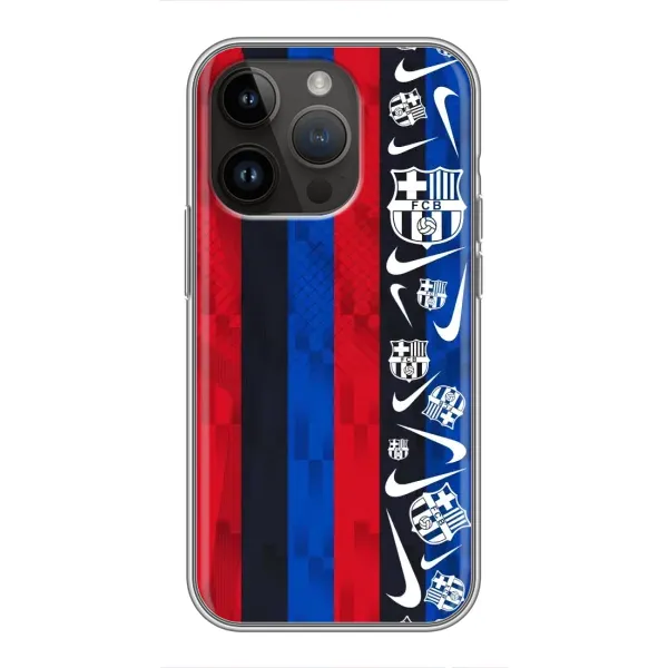 Чехол с рисунком «Фанат Барсы» для iPhone 14 Pro