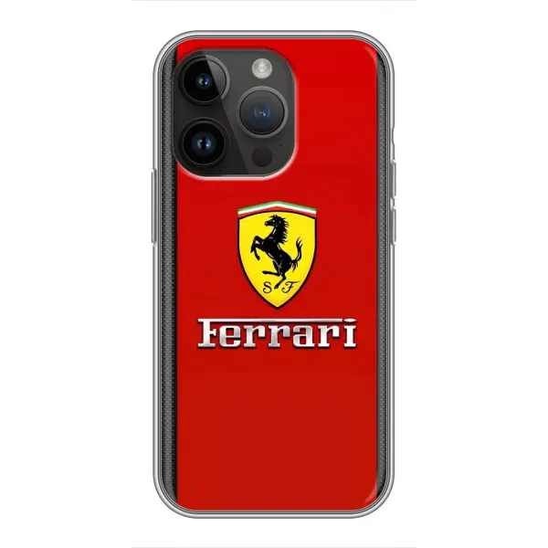 Чехол с рисунком «Ferrari Logo» для iPhone 14 Pro Чехол с рисунком «Ferrari Logo» для iPhone 14 Pro