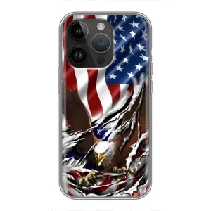 Чохол Прапор USA для iPhone 14 Pro (Прапор USA)