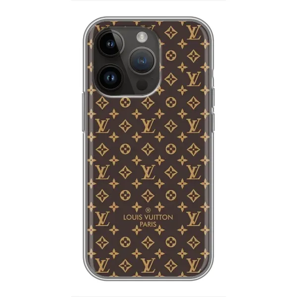 Чехол с рисунком «Фон Луи Виттон» для iPhone 14 Pro