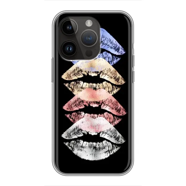 Чохол з малюнком «Губи» для iPhone 14 Pro