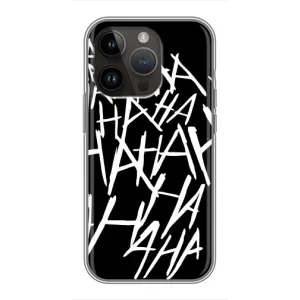 Чехлы с картинкой Джокера на iPhone 14 Pro (Хахаха)