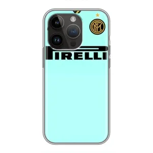 Силіконові Чохли з принтом Футбол на iPhone 14 Pro (Inter)