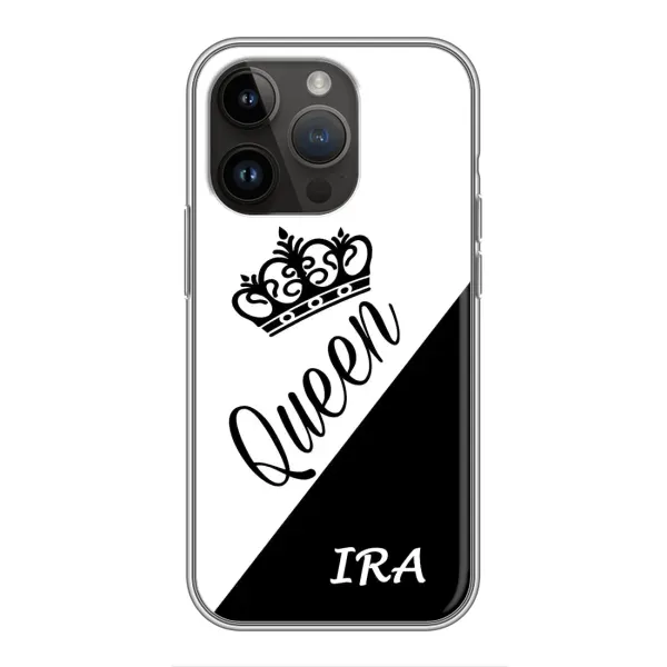 Чехол с рисунком «IRA» для iPhone 14 Pro