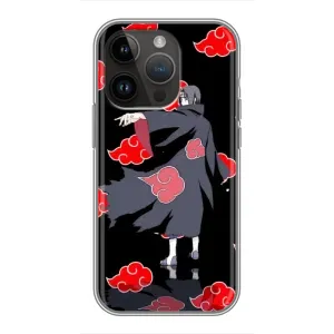 Чохли з принтом Ітачі Учіха на iPhone 14 Pro (Ітачі хмара)