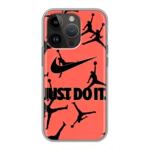 Силіконовый Чохол Nike Air Jordan на Айфон 14 Про