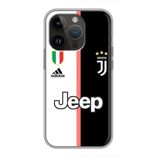Чехол с рисунком «Juventus» для iPhone 14 Pro