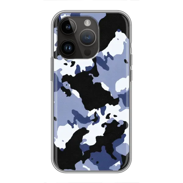 Чехол с рисунком «Камуфляжный Серый» для iPhone 14 Pro Чехол с рисунком «Камуфляжный Серый» для iPhone 14 Pro