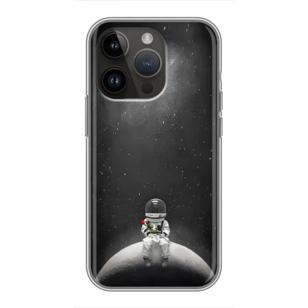 Чехол с рисунком «Космонавт романтик» для iPhone 14 Pro Чехол с рисунком «Космонавт романтик» для iPhone 14 Pro
