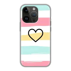 Чохли з тематикою "Маленькі Сердчеки" на iPhone 14 Pro (Гарне сердечко)