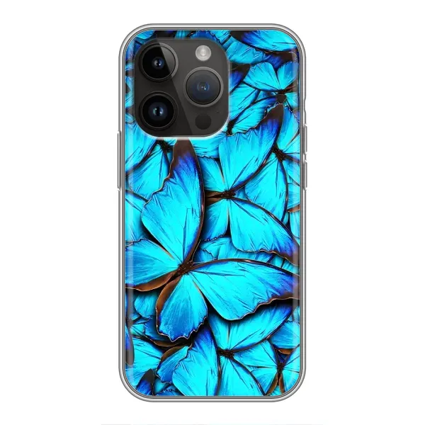 Чехол с рисунком «Крылья бабочек» для iPhone 14 Pro