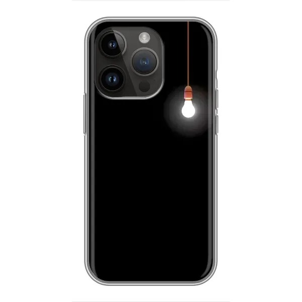 Чехол с рисунком «Лампочка» для iPhone 14 Pro Чехол с рисунком «Лампочка» для iPhone 14 Pro