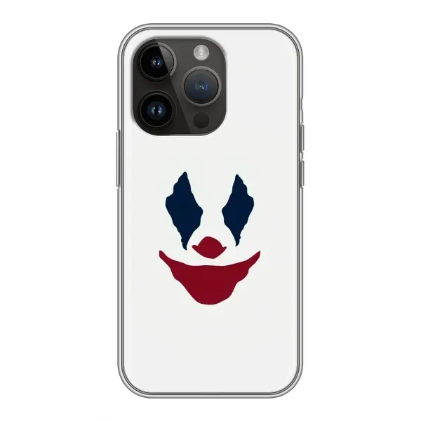 Чехол с рисунком «Лицо Джокера» для iPhone 14 Pro Чехол с рисунком «Лицо Джокера» для iPhone 14 Pro