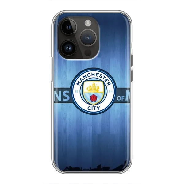 Чехол с рисунком «ManCity» для iPhone 14 Pro Чехол с рисунком «ManCity» для iPhone 14 Pro