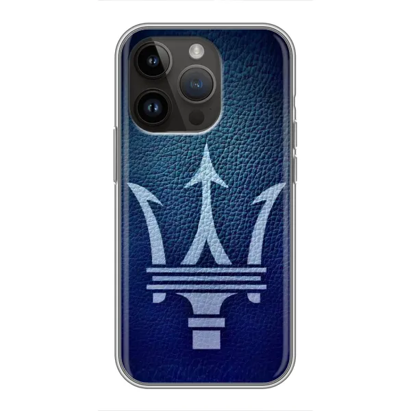 Чехол с рисунком «Лого Maserati» для iPhone 14 Pro Чехол с рисунком «Лого Maserati» для iPhone 14 Pro