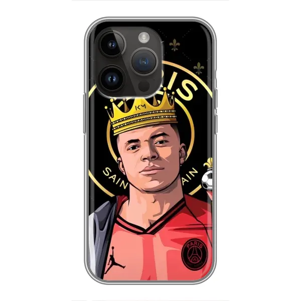 Чехол с рисунком «Mbappe King» для iPhone 14 Pro Чехол с рисунком «Mbappe King» для iPhone 14 Pro