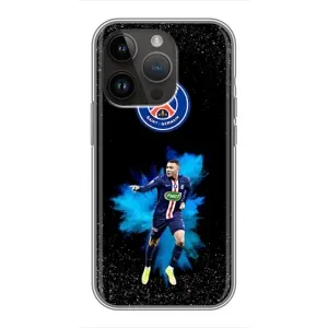Чехол (TPU) с Футболистом на iPhone 14 Pro (Мбаппе ПСЖ)