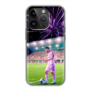 Чехлы Лео Месси в Майами на iPhone 14 Pro (Месси в Майами)