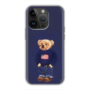 Чохли Мішка Тедді для Айфон 14 Про (Мішка USA)