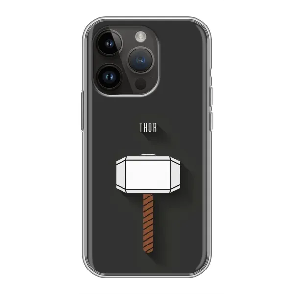 Чехол с рисунком «Молот Тора» для iPhone 14 Pro