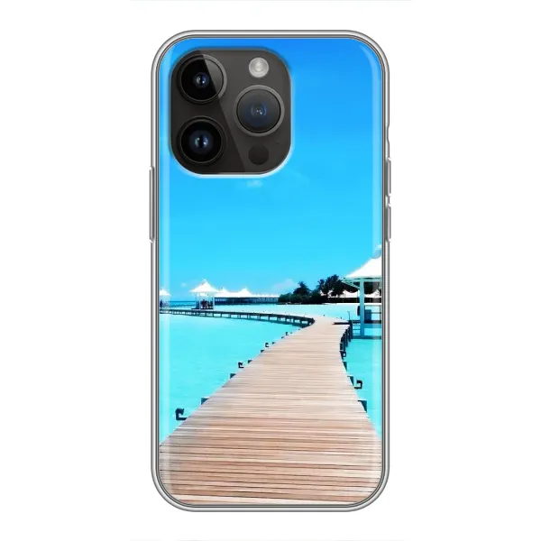 Чехол с рисунком «Набережная» для iPhone 14 Pro Чехол с рисунком «Набережная» для iPhone 14 Pro