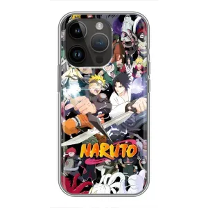 Купить Чехлы на телефон с принтом Anime для iPhone 14 Pro (Наруто постер)
