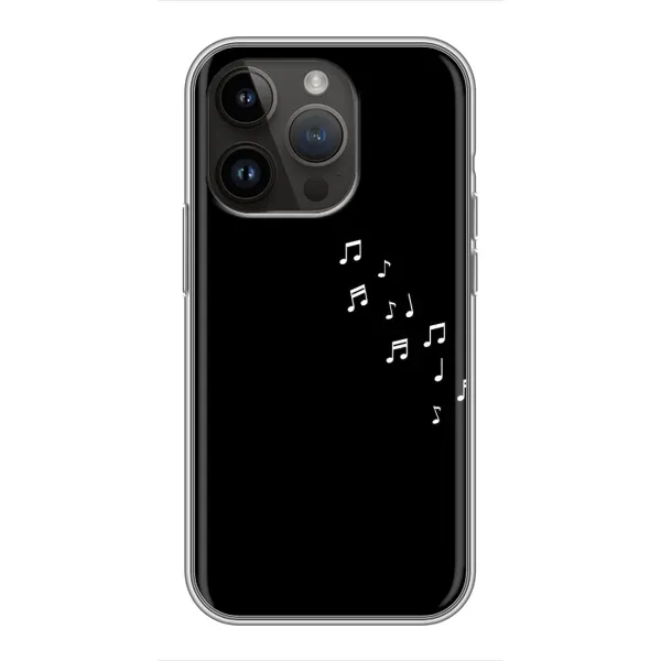 Чехол с рисунком «Ноты» для iPhone 14 Pro Чехол с рисунком «Ноты» для iPhone 14 Pro