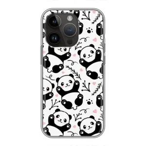 Чехлы с Пандами на iPhone 14 Pro (Пандочки)