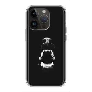 Чехол ДОБЕРМАН для iPhone 14 Pro (Пасть добермана)