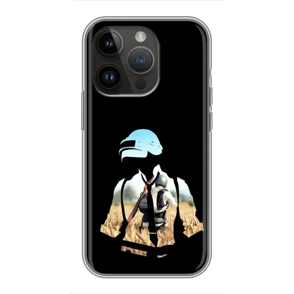 Чехол с рисунком «Пубг мен» для iPhone 14 Pro Чехол с рисунком «Пубг мен» для iPhone 14 Pro