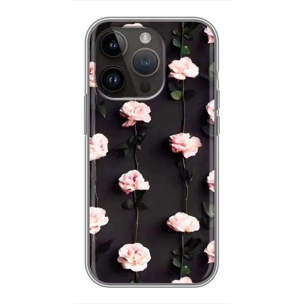 Чехол с рисунком «Розы» для iPhone 14 Pro Чехол с рисунком «Розы» для iPhone 14 Pro