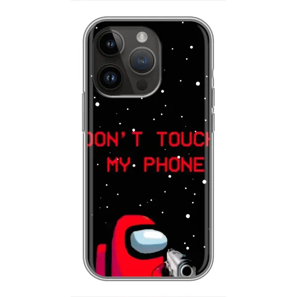 Чехол с рисунком «С пистолетом» для iPhone 14 Pro Чехол с рисунком «С пистолетом» для iPhone 14 Pro