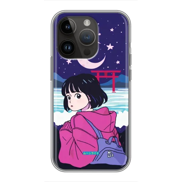 Чехол с рисунком «Синобу Миякэ» для iPhone 14 Pro Чехол с рисунком «Синобу Миякэ» для iPhone 14 Pro