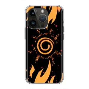 Купить Чехлы на телефон с принтом Anime для iPhone 14 Pro (Солнце Наруто)