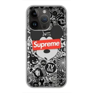 Чехол с рисунком «Supreme Маус» для iPhone 14 Pro