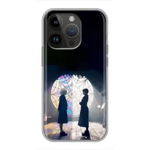 Чохол з картинкою Венсдей на iPhone 14 Pro (Внсдей і Енід)