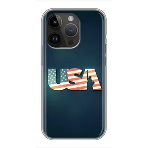 Чохол Прапор USA для iPhone 14 Pro (USA)