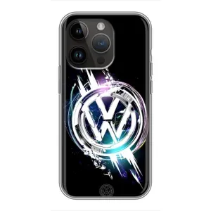 Чехол "Фольксваген" для iPhone 14 Pro (Volkswagen на черном)