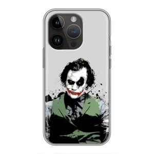 Чехлы с картинкой Джокера на iPhone 14 Pro (Взгляд Джокера)