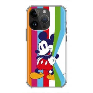 Чехлы с принтом Микки Маус на iPhone 14 Pro (Яркий Микки)