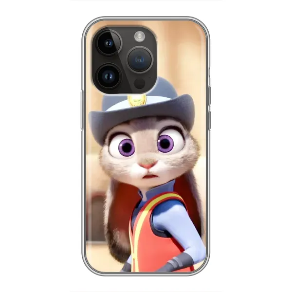 Чехол с рисунком «Заяц Джуді Хопс» для iPhone 14 Pro