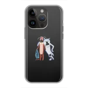 Чехол с рисунком «Шо, опять» для iPhone 14 Pro
